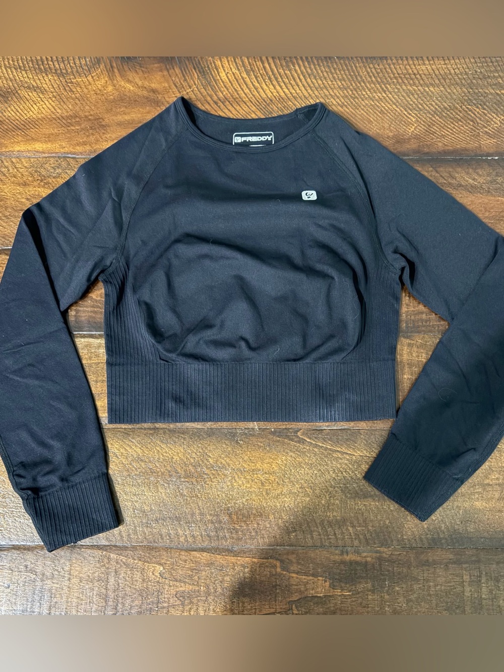 Black Freddy long sleeve top